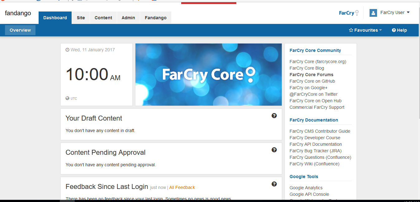 installing farcry cms on lucee server