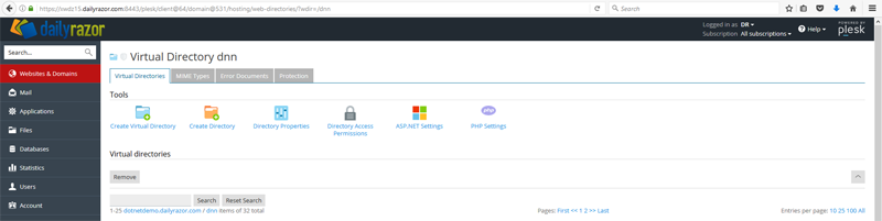 install dotnetnuke