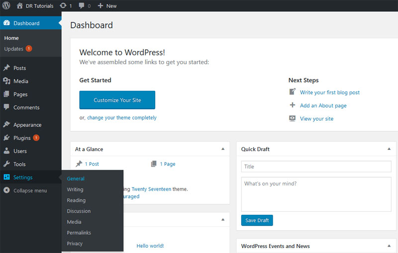 How to Change Site Title in WordPress