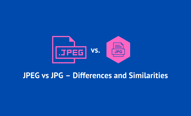 Differences between JPG and JPEG