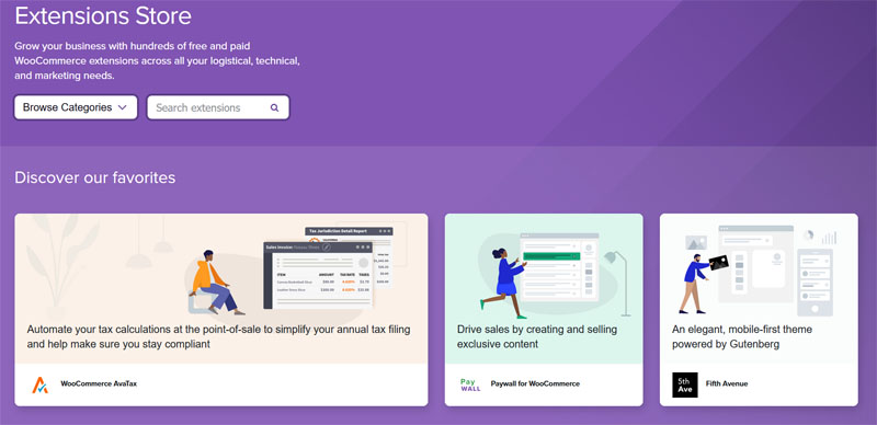 WooCommerce Plugins and Extensions